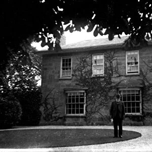 Possibly Trewergie House, Redruth, Cornwall. Early 1900s