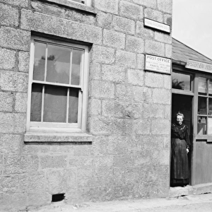 Post Office, St Stephen in Brannel, Cornwall. Early 1900s