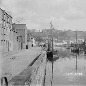 Back Quay and Lemon Quay, Truro, Cornwall. 1900s