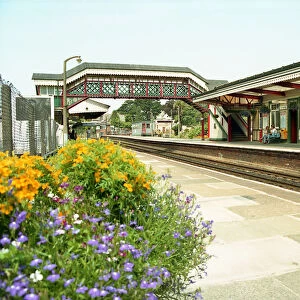Railway Station, St Austell, Cornwall. July 1990
