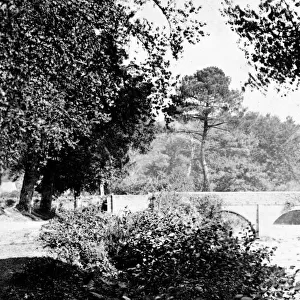 The River Fal, Grampound, Cornwall. Early 1900s