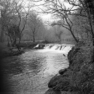 River Lynher, near Clapper Bridge, Quethiock, Cornwall. Possibly Autumn / Winter 1964