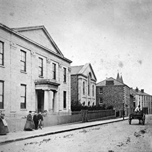 River Street, Truro, Cornwall. Late 1800s