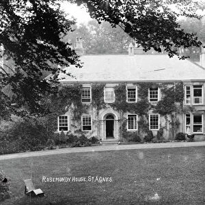 Rosemundy House, St Agnes, Cornwall. Early 1900s
