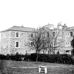 Royal Cornwall Infirmary, Truro, Cornwall. Pre 1908