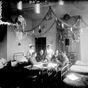 Royal Cornwall Infirmary, Truro, Cornwall. Christmas 1915