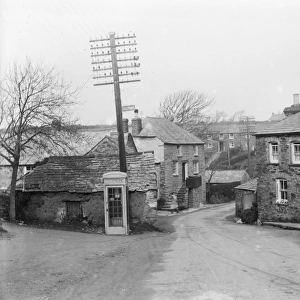 Rumford village, St Ervan, Cornwall. Around 1920s