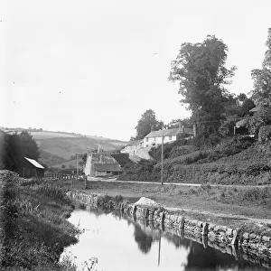 Sandplace, by the Liskeard to Looe Canal, Morval, Cornwall. Around 1890