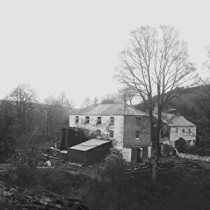 Scawswater Mill, Idless, Cornwall. Early 1900s