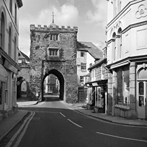South Gate, Southgate Street, Launceston, Cornwall. 1975