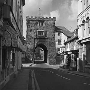 South Gate, Southgate Street, Launceston, Cornwall. 1975