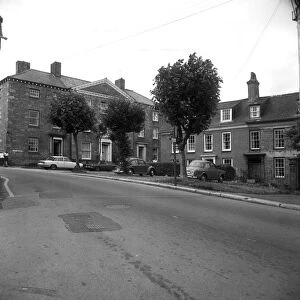 The Square, Penryn, Cornwall. 1974
