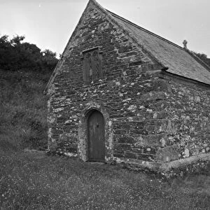 St Clether Chapel, Cornwall. 1959
