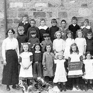St Hilary School, Cornwall. Around 1914