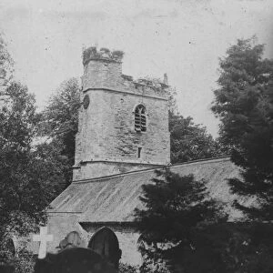 St Just in Roseland church, Cornwall. Date unknown