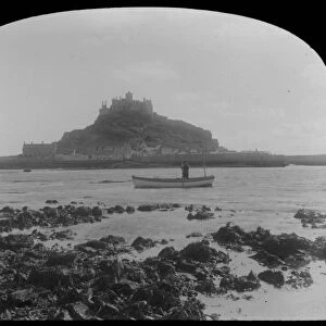 St Michaels Mount, Mounts Bay, Cornwall. Early 1900s