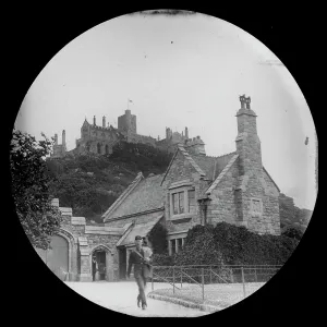 St Michaels Mount, Mounts Bay, Cornwall. Undated St Michaels Mount, Mounts Bay, Cornwall. Undated