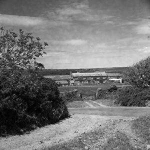 Stowe Barton, Kilkhampton, Cornwall. 1962