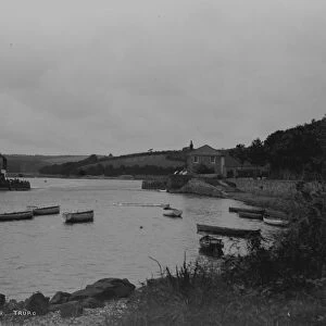 Sunny Corner, Truro River, Truro, Cornwall. Early 1900s