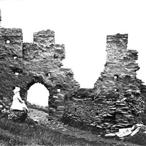 Tintagel Castle, Cornwall. 1907