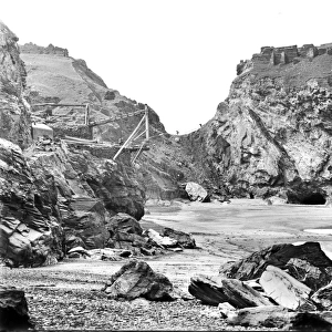 Tintagel Haven, Cornwall. Early 1900s