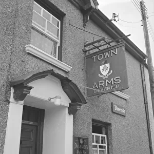 The Town Arms, Fore Street, Tregony, Cornwall. 1973