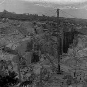 Tresahor Quarry, Constantine, Cornwall. 1903-1904