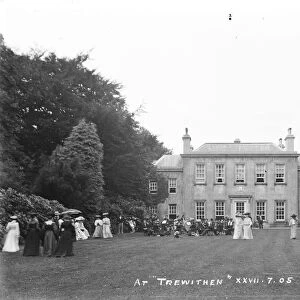 Trewithen House, Probus, Cornwall. 27th July 1905