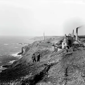 Prints of Mining Prints: St Just in Penwith