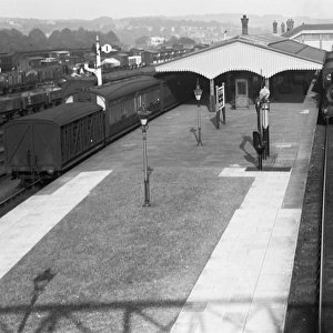 Truro railway station, Cornwall. Around 1910