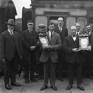 Truro railway station, Cornwall. 21st August 1924