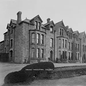 Truro School, formerly Truro College, Trennick Lane, Truro, Cornwall. Late 1800s / early 1900s