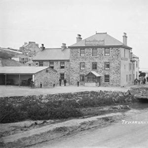 Tywarnhayle Hotel, Perranporth, Perranzabuloe, Cornwall. Early 1900s