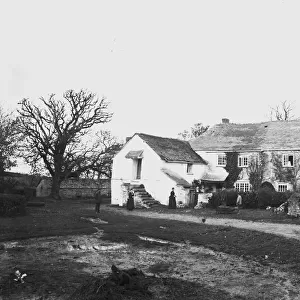 Unidentified farm, probably in Looe area, Cornwall. Around 1890s