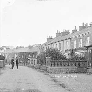 Vicarage Road, Fore Street, St Agnes, Cornwall. Early 1900s