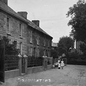 Vicarage Terrace, Constantine, Cornwall. Early 1900s