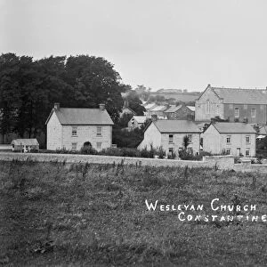 Wesleyan Church, Constantine, Cornwall. Early 1900s