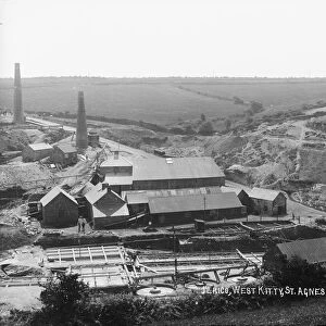 West Wheal Kitty, Trevellas Coombe, St Agnes, Cornwall. Before 1915