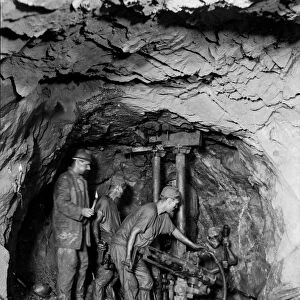 Wheal Agar Mine, Illogan, Cornwall. January 1895