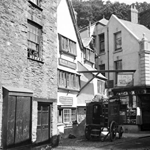 Ye Old Lugger, Fowey, Cornwall. 1904