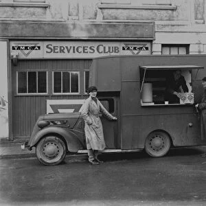 YMCA Services Club, Lemon Quay, Truro, Cornwall. Around late 1940s