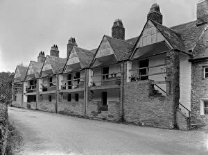 Images Dated 26th March 2019: Almshouses, St Germans, Cornwall. 1914