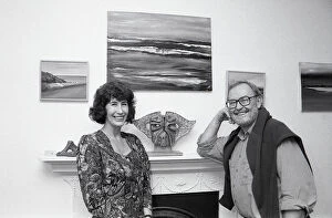 Images Dated 11th March 2019: Artists at Dower House Gallery, Lostwithiel, Cornwall. November 1992