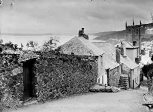 St Ives Collection: Barnoon Hill, St Ives, Cornwall. 1890s