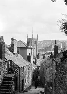 St Ives Collection: Barnoon Hill, St Ives, Cornwall. 1900