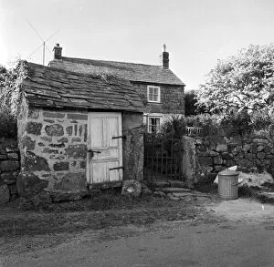 Images Dated 12th December 2017: Beacon Cottage, Belowda, Roche, Cornwall. 1972