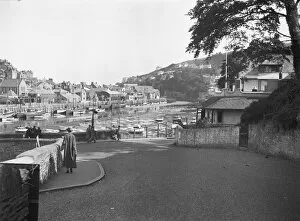 Looe Collection: Beech Terrace, West Looe, Cornwall. Around 1930