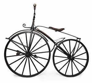 Social History Collection: Bicycle (Velocipede or Boneshaker), Cornwall Works, Birmingham, England