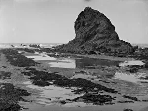 Poundstock Collection: Black Rock, Widemouth Bay, Poundstock, Cornwall. 1913