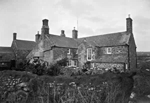 Images Dated 22nd May 2018: Botallack Manor from the rear, Botallack, St Just in Penwith, Cornwall. 1959